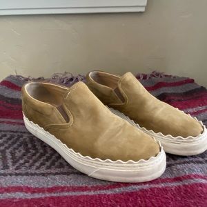 Chloe slip ons